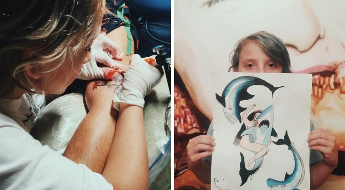 12 gadus vecais tetovētājs kļuva par īstu sensāciju. Viņa apbrīnojamie darbi runā paši par sevi!