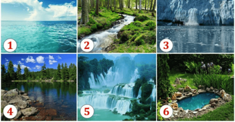 Fantastisks tests: Jūs izvēlaties ūdenskritumu uz bildes un variet uzzināt, kas Jūs sagaida!