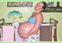 Pirmajos grūtniecības mēnešos jaunā māmiņa ievēroja, ka viņas vēders briest daudz ātrāk nekā vajadzētu