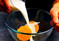 Piens un apelsīns – ideāls savienojums? Jau nedēļu no vietas priecājamies par pagatavoto ēdienu